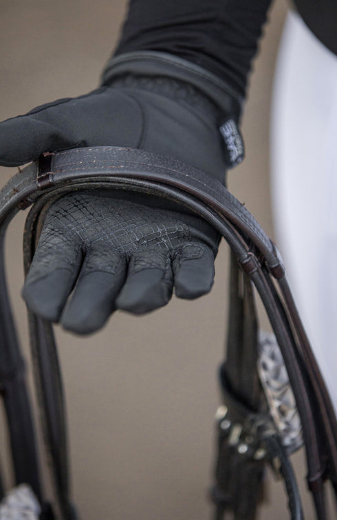 BARE Pro Rider Mesh Grip Gloves - Black/Blue